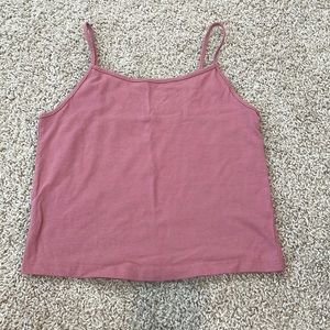 Wild Fable pink cropped tank